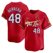 Ivan Herrera Men's St. Louis Cardinals 2024 City Connect Jersey - Red Limited