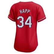 J.A. Happ Women's St. Louis Cardinals 2024 City Connect Jersey - Red Limited