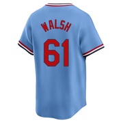 Jake Walsh Men's St. Louis Cardinals Cooperstown Collection Jersey - Light Blue Limited