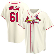 Jake Walsh Youth St. Louis Cardinals Alternate Jersey - Cream Replica