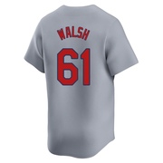 Jake Walsh Youth St. Louis Cardinals Away Jersey - Gray Limited