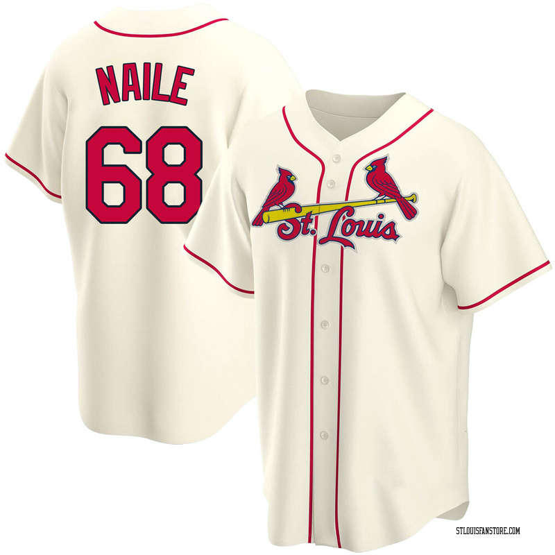 James Naile Men's St. Louis Cardinals Alternate Jersey - Cream Replica