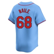 James Naile Men's St. Louis Cardinals Alternate Jersey - Light Blue Limited