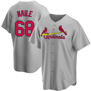 James Naile Men's St. Louis Cardinals Road Jersey - Gray Replica