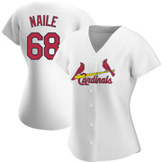 James Naile Women's St. Louis Cardinals Home Jersey - White Replica