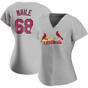 James Naile Women's St. Louis Cardinals Road Jersey - Gray Replica