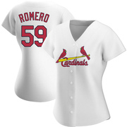 JoJo Romero Women's St. Louis Cardinals Home Jersey - White Replica