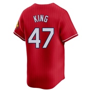 John King Men's St. Louis Cardinals 2024 City Connect Jersey - Red Limited