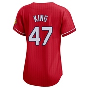 John King Women's St. Louis Cardinals 2024 City Connect Jersey - Red Limited