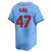 John King Youth St. Louis Cardinals Alternate Jersey - Light Blue Limited