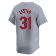 Jon Lester Men's St. Louis Cardinals Away Jersey - Gray Limited