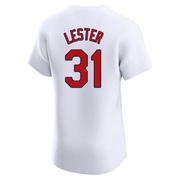 Jon Lester Men's St. Louis Cardinals Home Jersey - White Elite