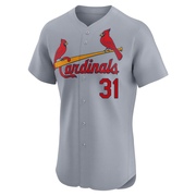 Jon Lester Men's St. Louis Cardinals Road Jersey - Gray Elite