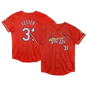 Jon Lester Toddler St. Louis Cardinals Preschool 2024 City Connect Jersey - Red Limited