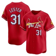 Jon Lester Youth St. Louis Cardinals 2024 City Connect Jersey - Red Limited