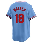 Jordan Walker Men's St. Louis Cardinals Cooperstown Collection Jersey - Light Blue Limited