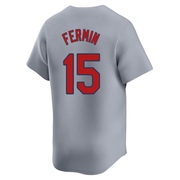 Jose Fermin Men's St. Louis Cardinals Away Jersey - Gray Limited