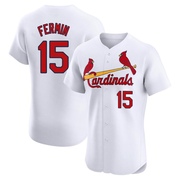 Jose Fermin Men's St. Louis Cardinals Home Jersey - White Elite