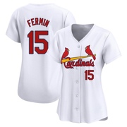 Jose Fermin Women's St. Louis Cardinals Home Jersey - White Limited