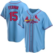 Jose Fermin Youth St. Louis Cardinals Alternate Jersey - Light Blue Replica