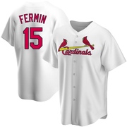 Jose Fermin Youth St. Louis Cardinals Home Jersey - White Replica