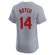 Ken Boyer Men's St. Louis Cardinals Road Jersey - Gray Elite