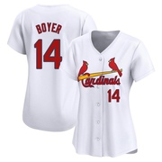 Ken Boyer Women's St. Louis Cardinals Home Jersey - White Limited