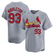 Keynan Middleton Men's St. Louis Cardinals Away Jersey - Gray Limited