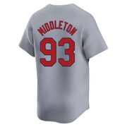 Keynan Middleton Men's St. Louis Cardinals Away Jersey - Gray Limited