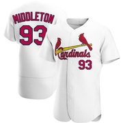 Keynan Middleton Men's St. Louis Cardinals Home Jersey - White Authentic