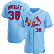 Kodi Whitley Men's St. Louis Cardinals Alternate Jersey - Light Blue Authentic