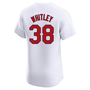 Kodi Whitley Men's St. Louis Cardinals Home Jersey - White Elite