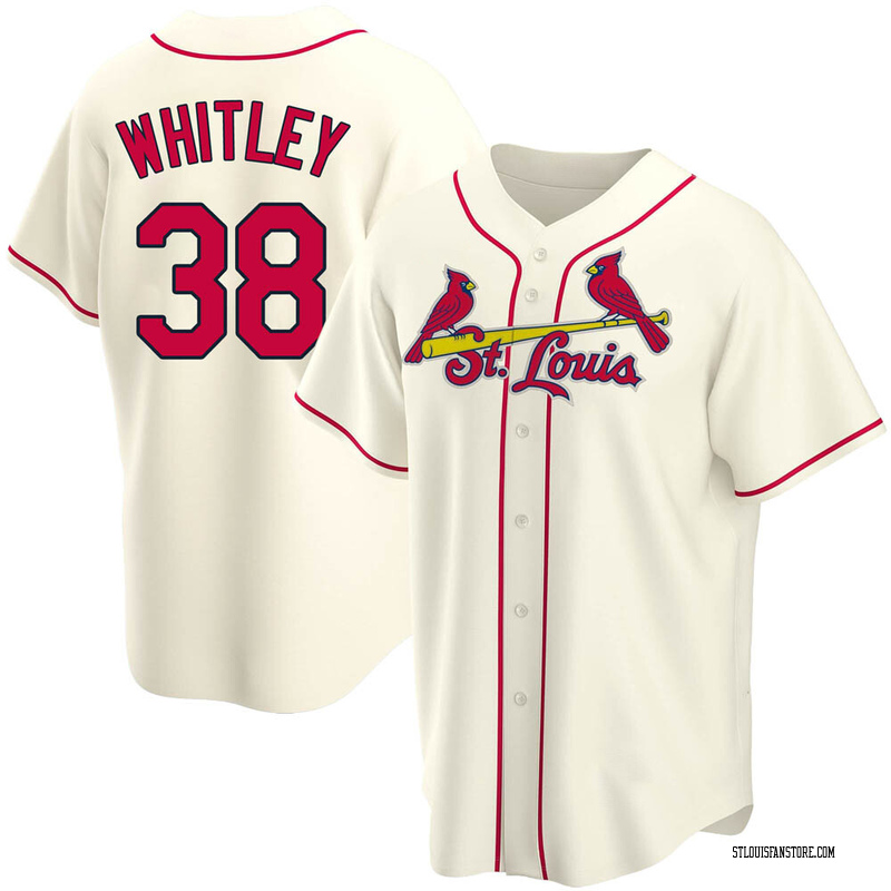 Kodi Whitley Youth St. Louis Cardinals Alternate Jersey - Cream Replica