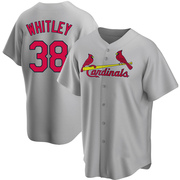 Kodi Whitley Youth St. Louis Cardinals Road Jersey - Gray Replica