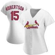 Kramer Robertson Women's St. Louis Cardinals Home Jersey - White Authentic