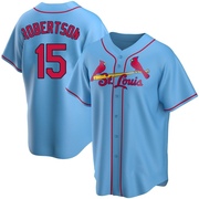 Kramer Robertson Youth St. Louis Cardinals Alternate Jersey - Light Blue Replica