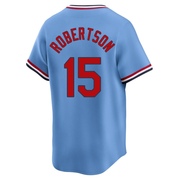 Kramer Robertson Youth St. Louis Cardinals Cooperstown Collection Jersey - Light Blue Limited