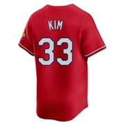 Kwang Hyun Kim Men's St. Louis Cardinals 2024 City Connect Jersey - Red Limited