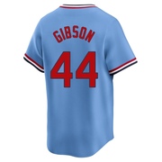 Kyle Gibson Men's St. Louis Cardinals Cooperstown Collection Jersey - Light Blue Limited