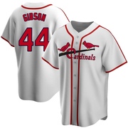 Kyle Gibson Men's St. Louis Cardinals Home Cooperstown Collection Jersey - White