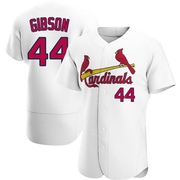 Kyle Gibson Men's St. Louis Cardinals Home Jersey - White Authentic