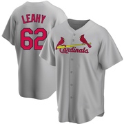 Kyle Leahy Youth St. Louis Cardinals Road Jersey - Gray Replica