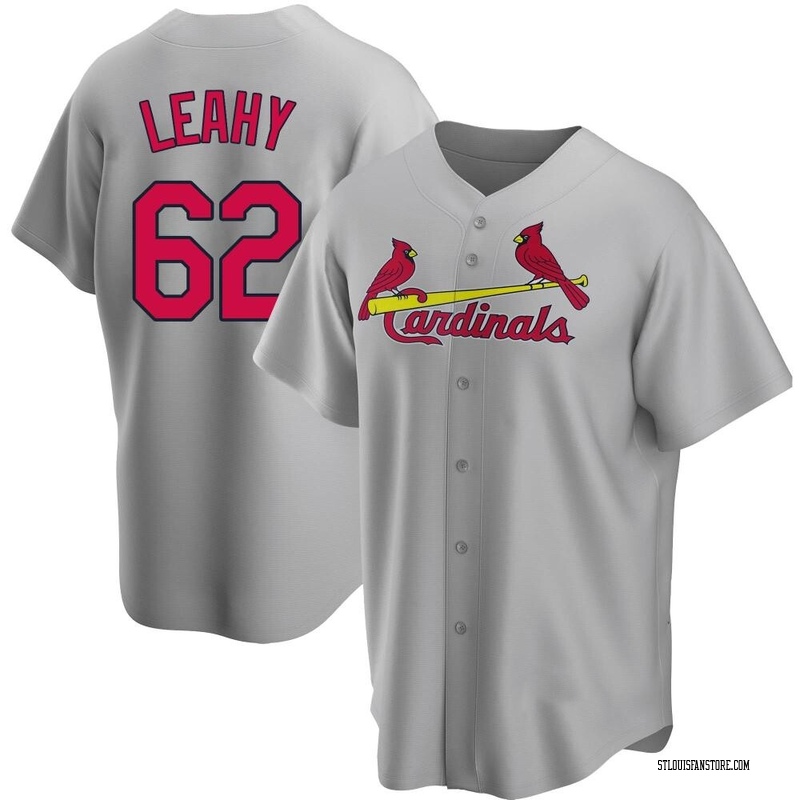 Kyle Leahy Youth St. Louis Cardinals Road Jersey - Gray Replica