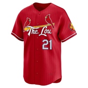 Lars Nootbaar Men's St. Louis Cardinals 2024 City Connect Jersey - Red Limited