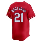 Lars Nootbaar Men's St. Louis Cardinals 2024 City Connect Jersey - Red Limited