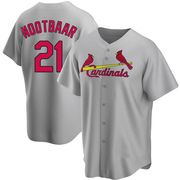 Lars Nootbaar Youth St. Louis Cardinals Road Jersey - Gray Replica