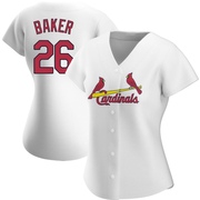 Luken Baker Women's St. Louis Cardinals Home Jersey - White Authentic