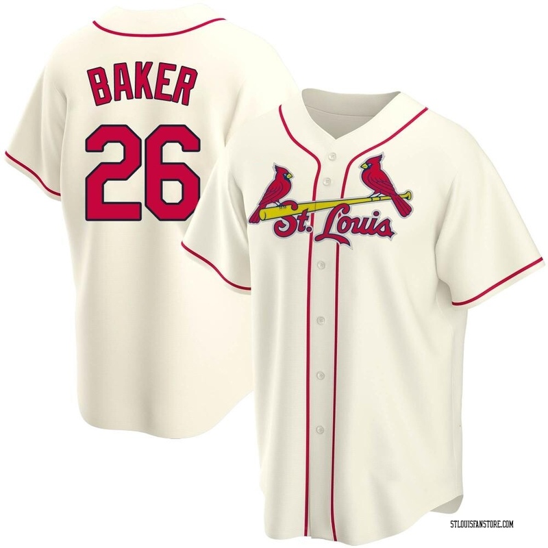 Luken Baker Youth St. Louis Cardinals Alternate Jersey - Cream Replica