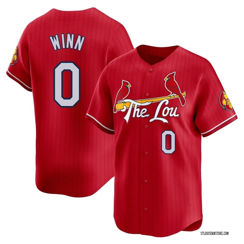 Masyn Winn Men's St. Louis Cardinals 2024 City Connect Jersey Red Limited