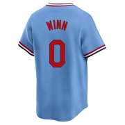 Masyn Winn Men's St. Louis Cardinals Cooperstown Collection Jersey - Light Blue Limited